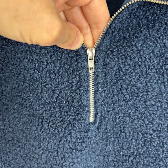 Cuddl Duds Women’s Heavy Weight Sherpa Fleece Quarter Zip Pullover Large cozy - Picture 4 of 9